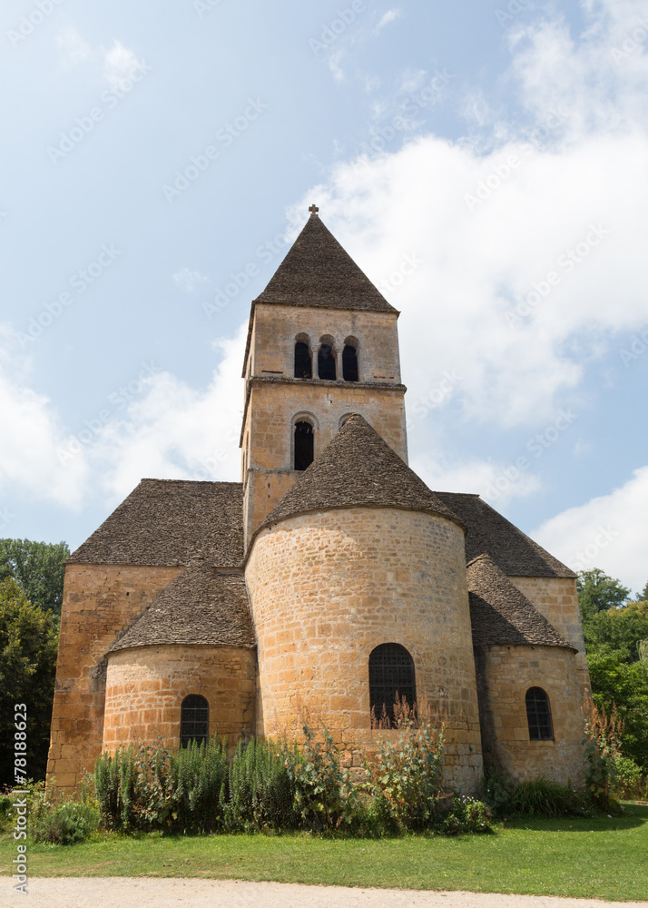 The Church in Saint-Léon-sur-Vezere