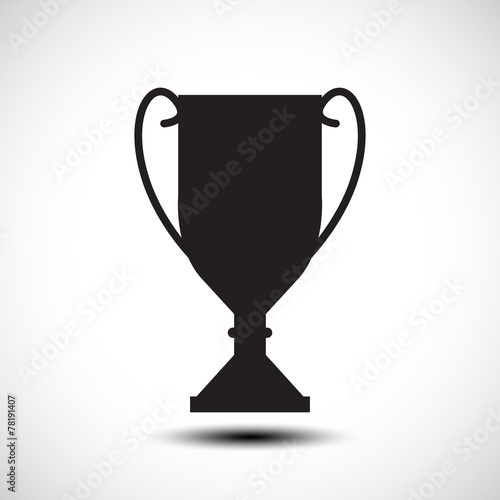 Trophy vector icon