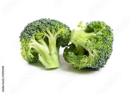 Fresh broccoli isolated