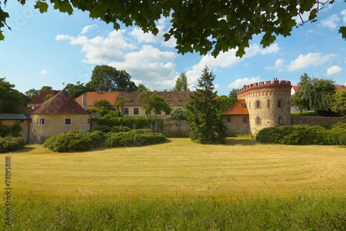 The Garden of Trebon Castle