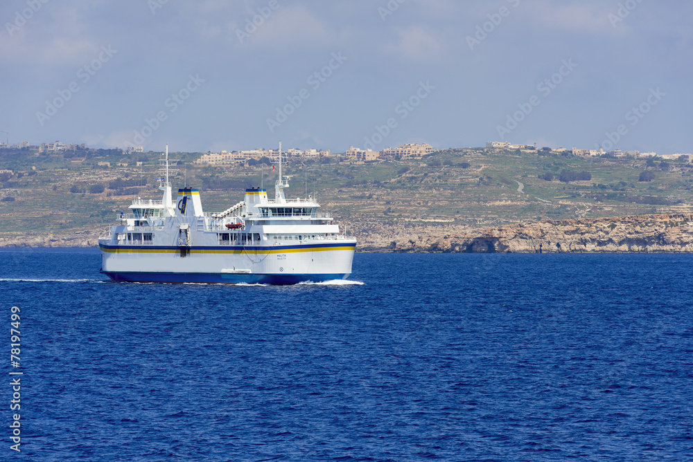 Malta ferry boat