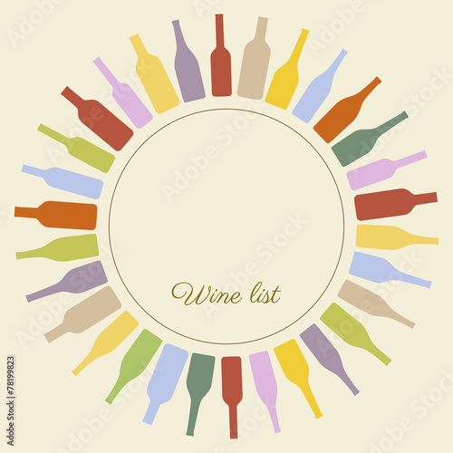 Wine list - giro bottiglie