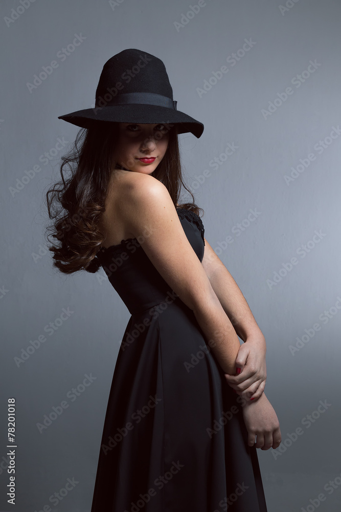 Elegant pretty girl Elegant pretty girl