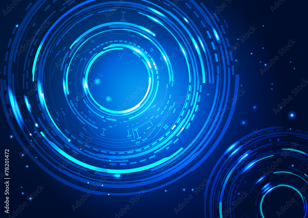 Technology Space Vector Background Technology Space Vector Background