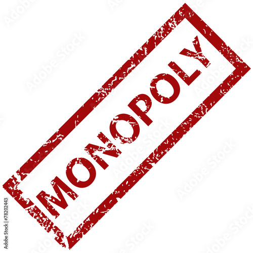 Monopoly rubber stamp
