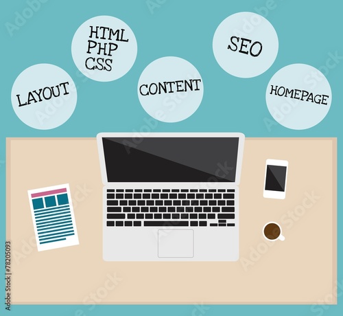 webdesign infographic