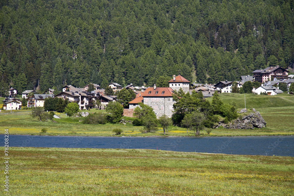 Obraz premium Silvaplana