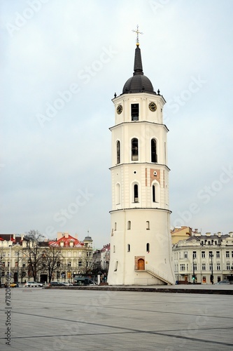 Vilnius Cathedral belfry is the heart of Lithuanian capital