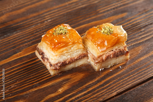 baklava turkish and iran sweets
