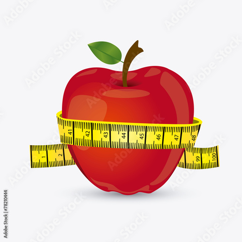 Fitness design, vector illustration.