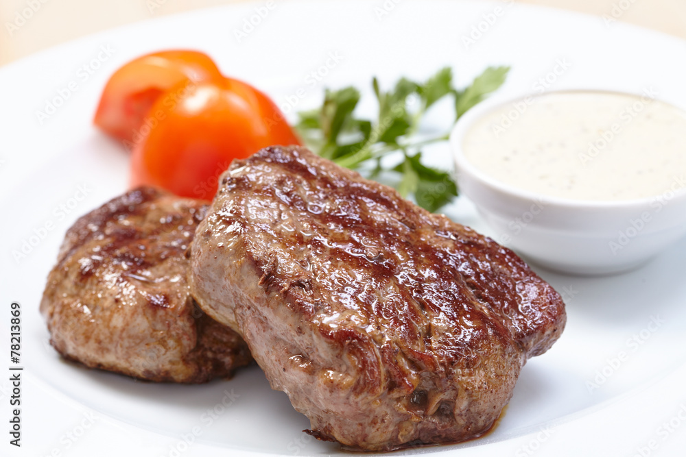 steak with sauce steak with sauce