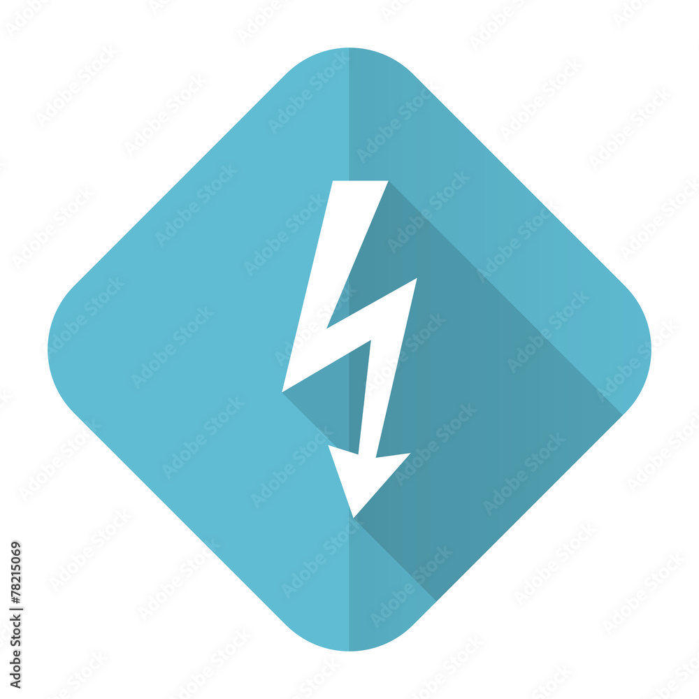 bolt flat icon flash sign bolt flat icon flash sign
