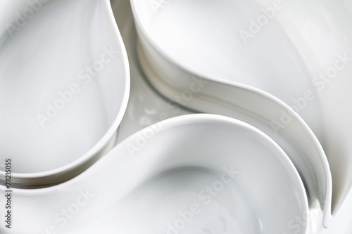 white porcelain detail