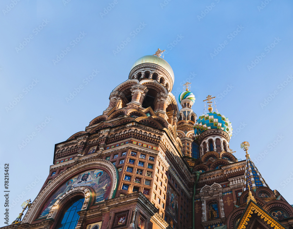 The Church of the Savior on Spilled Blood. Saint Petersburg, Rus
