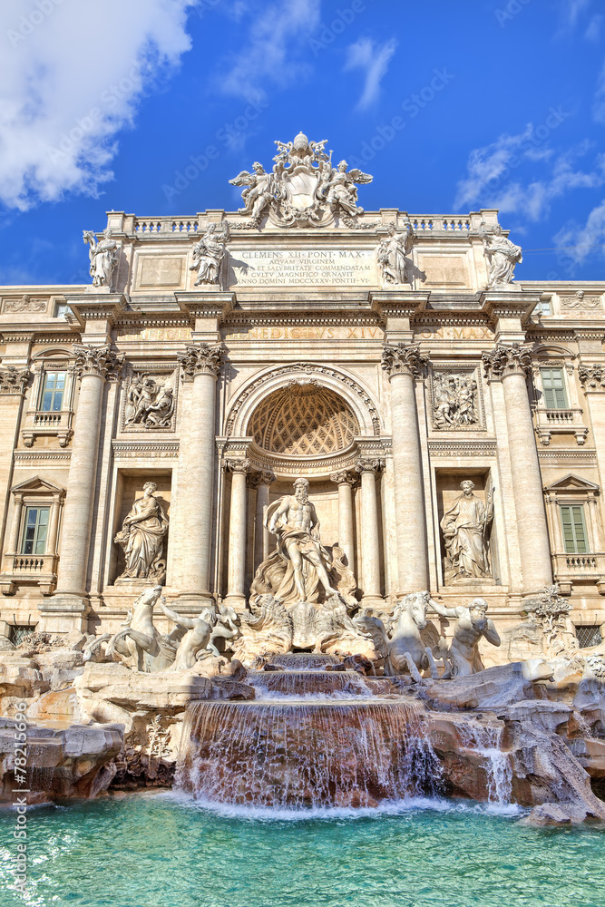 Trevi Fountain. Rome, Italy.