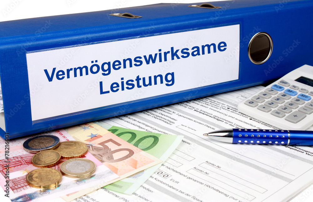 Naklejka premium Vermögenswirksame Leistung
