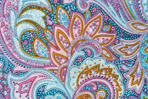 Thai silk fabric pattern