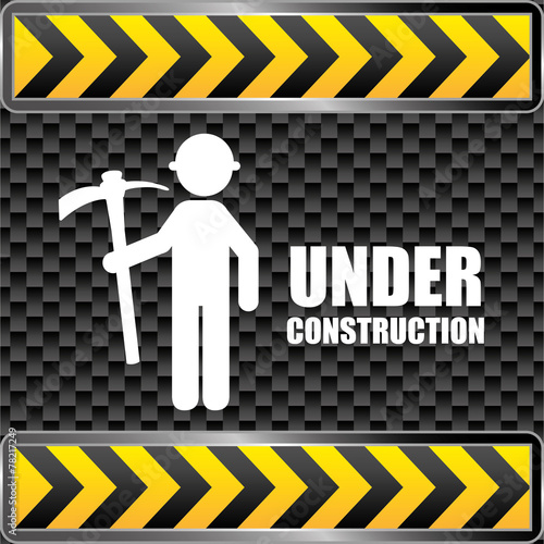 Construction design, vector illustration.