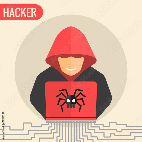 Computer hacker spread a net