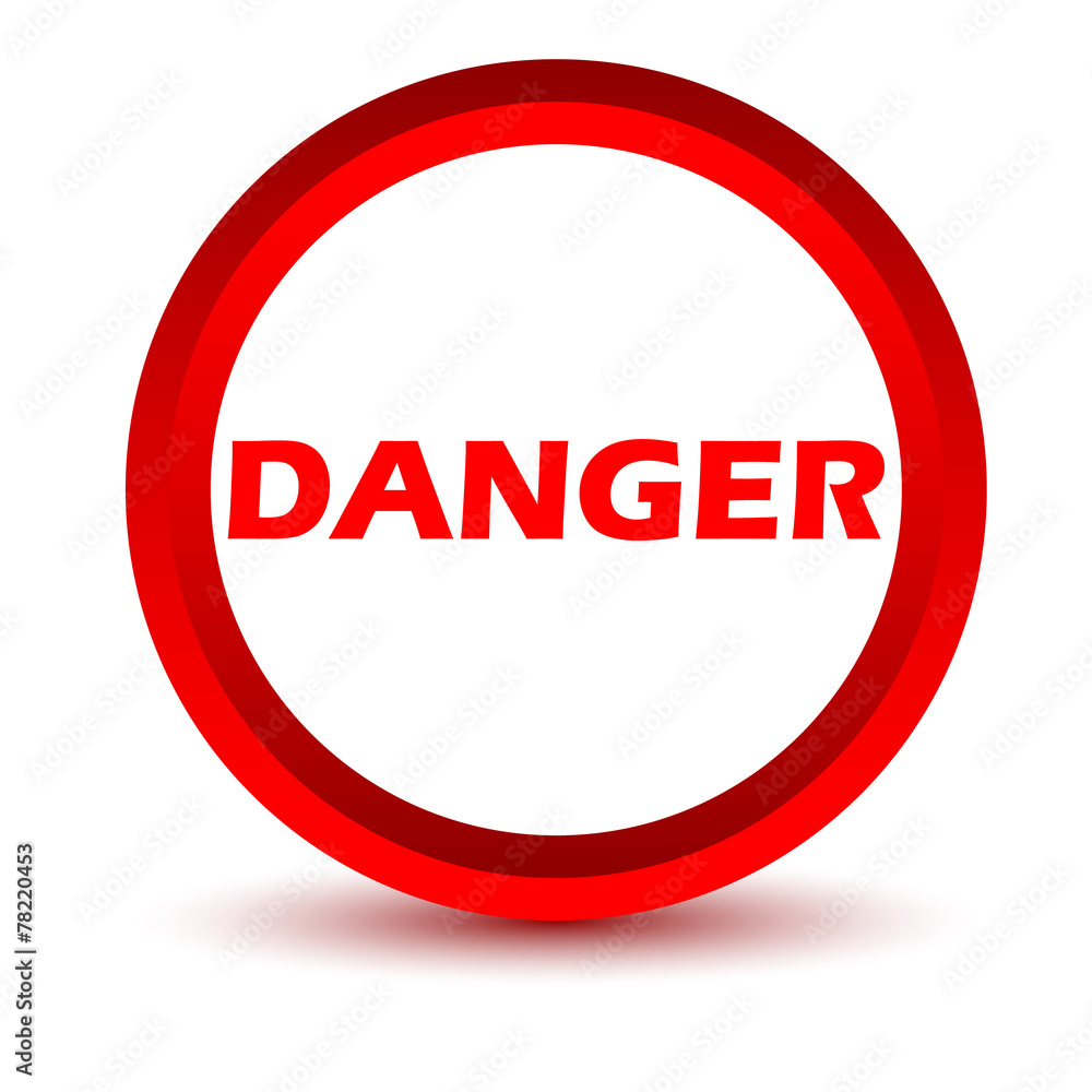 Red danger icon Red danger icon