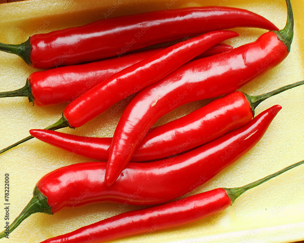A special variety of red peppers