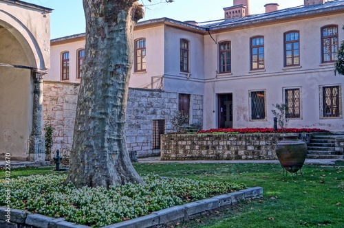 Courtyard of the Topkapi Palace Museum