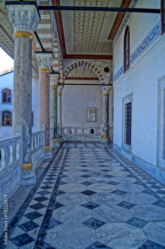 Courtyard of the Topkapi Palace Museum