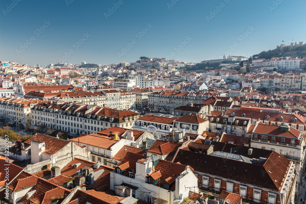 View of Lisbon. Portugal. Europe