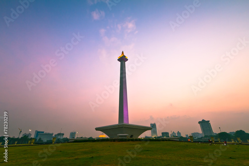 National Monument in Jakarta