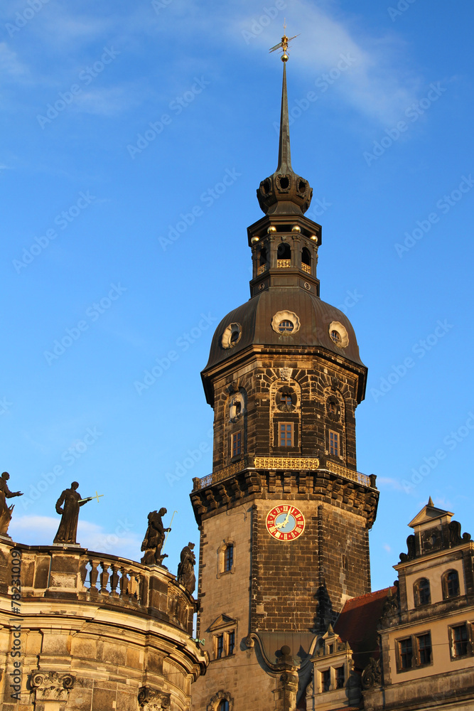 Hausmannsturm Residenzschloss Dresden Hausmannsturm Residenzschloss Dresden