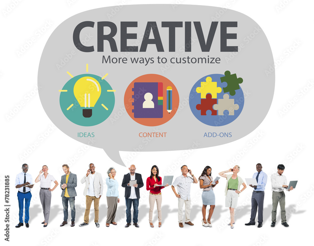 Creative Innovation Vision Inspiration Customize Concept Creative Innovation Vision Inspiration Customize Concept