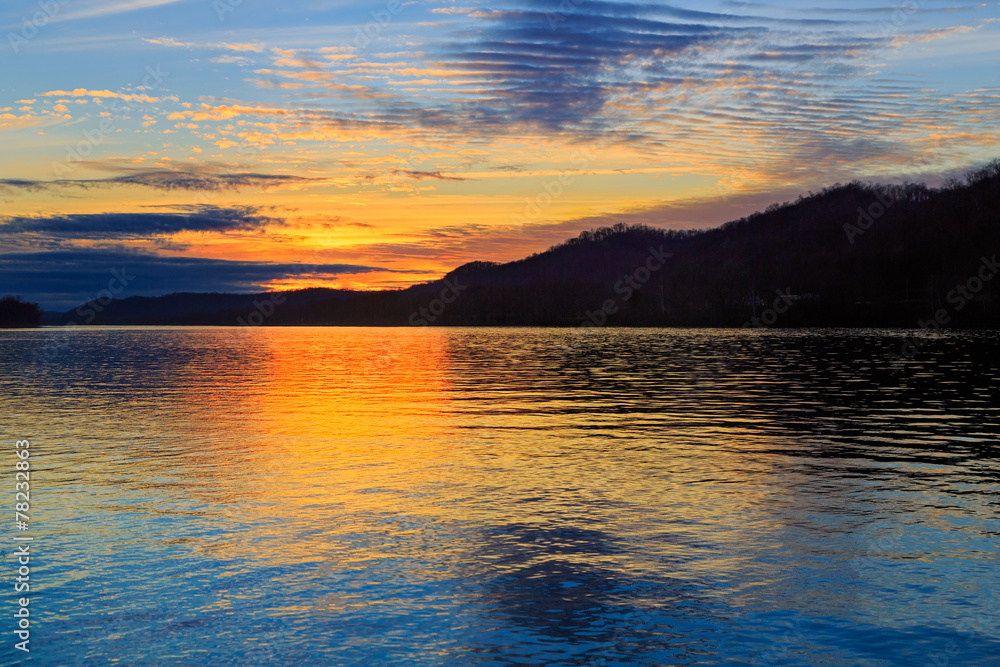 Ohio River Sunset