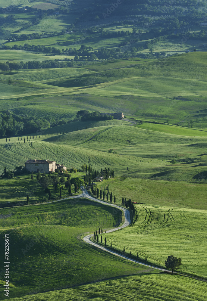 Stunning Landscape in Tuscany, Italy