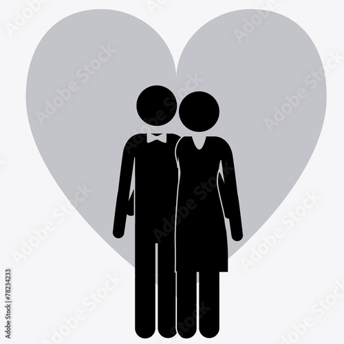 Family design, vector illustration.