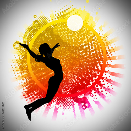 Photography Volleyball background