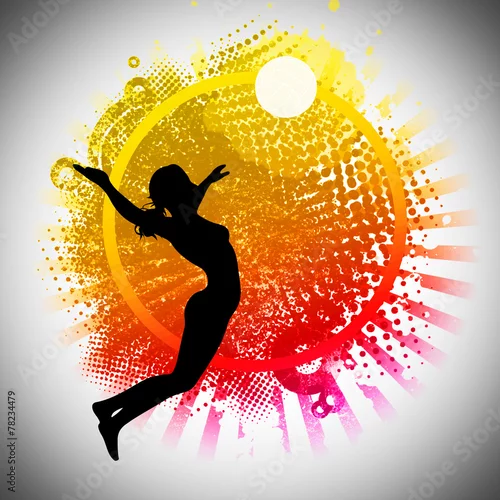 Obraz Tło w piłce siatkowej