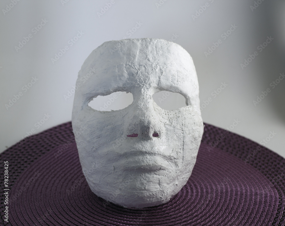 Plaster face mask Stock Photo | Adobe Stock