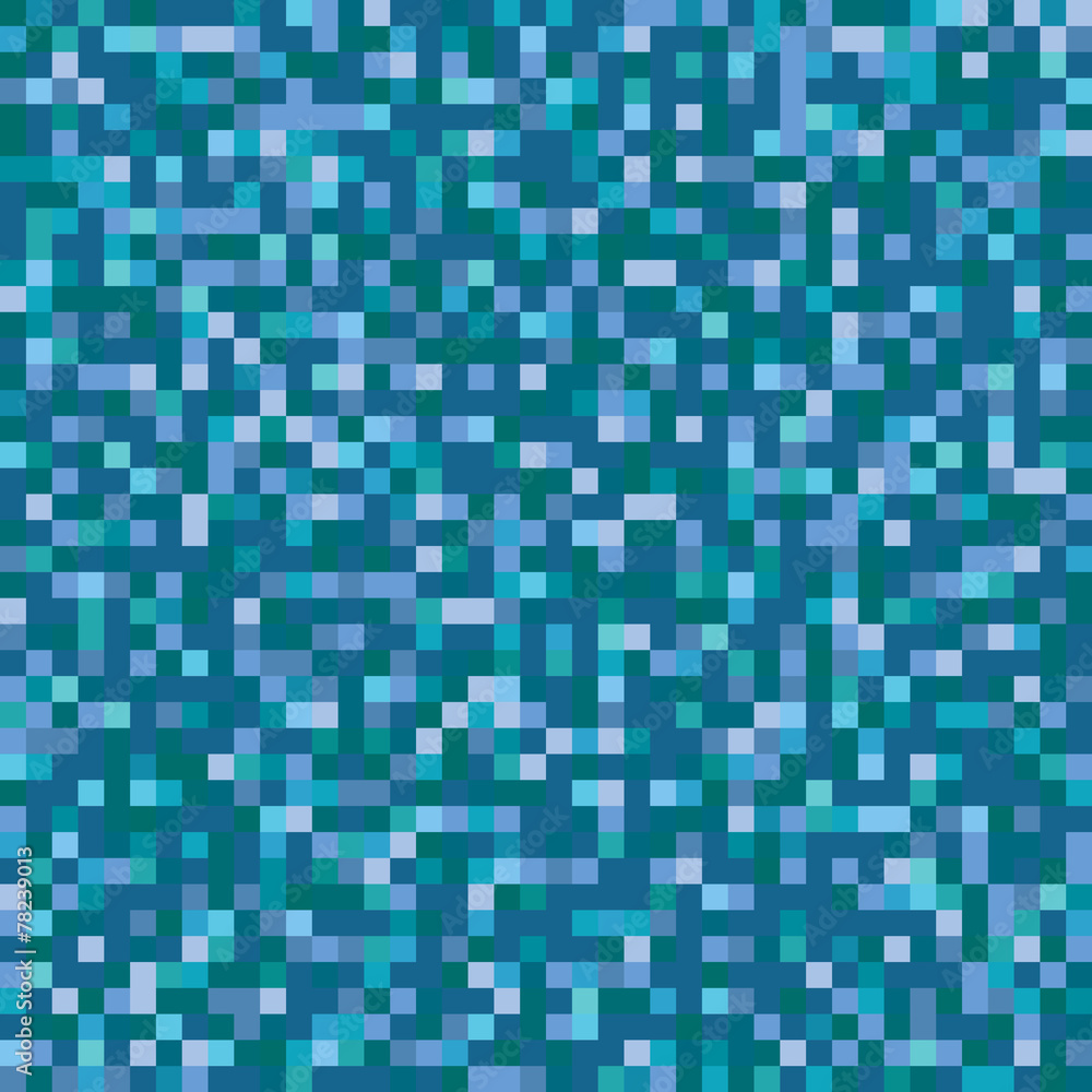 A blue retro pixel art vector background A blue retro pixel art vector background