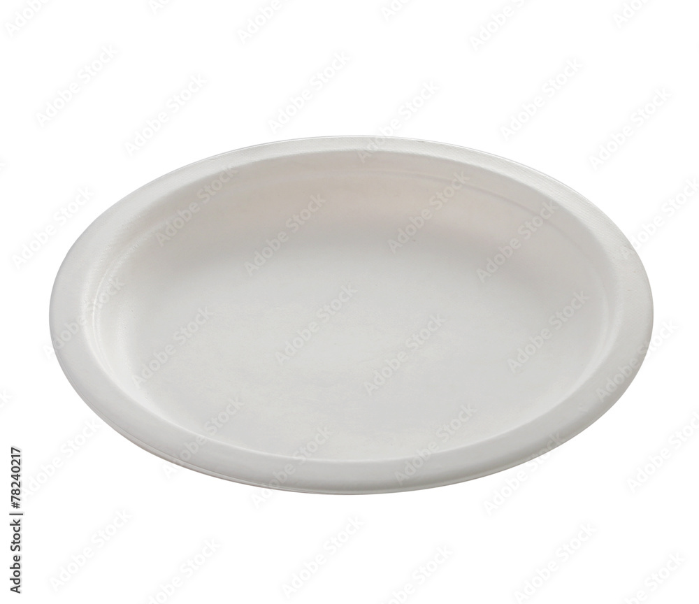 white plate on white background white plate on white background