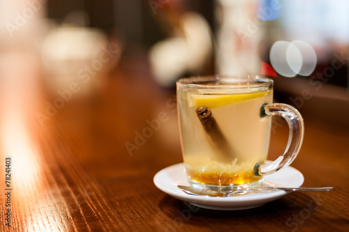 Herbal tea close-up