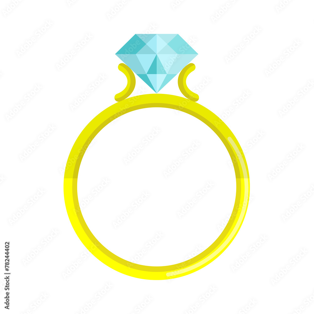 Icono anillo de diamante Icono anillo de diamante