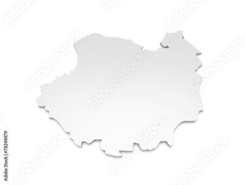 3D Karte Dresden-Sch  nfeld-Wei  ig