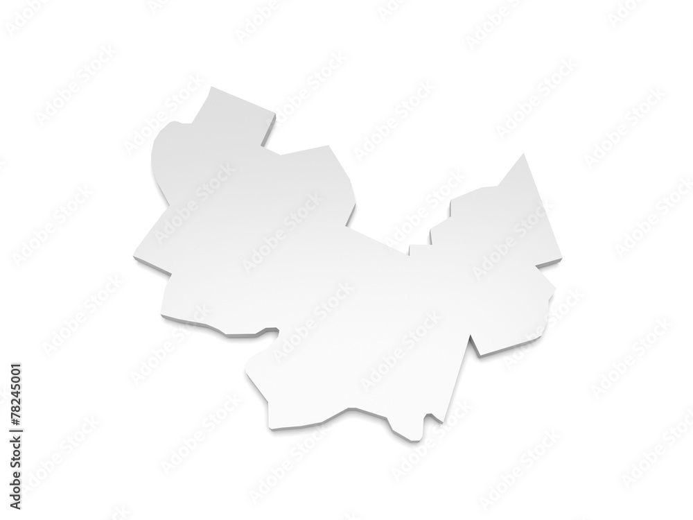 3D Karte Dresden-Gompitz
