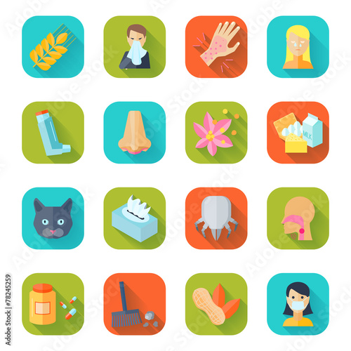 Allergy Icon Flat