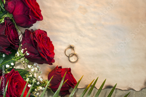 Red Roses - Wedding Day photo