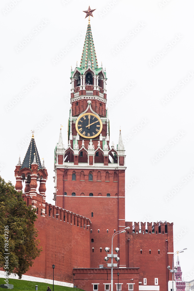 Historical buildings on Red Square Historical buildings on Red Square