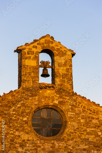 close up of Chapel St. Jean de Crupies, Rhone-Alpes, France photo