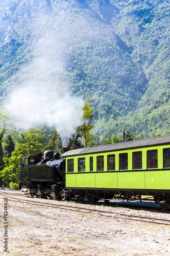 Obraz premium steam train, Villars-sur-Var, Provence, France