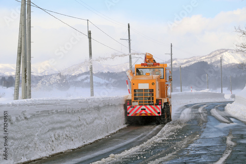 道路の除雪 photo