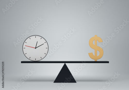 time and money balance photo